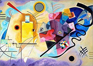 La gestalt-thérapie est une psychothérapie de la forme. Les oeuvres de Kandinsky aux formes multiples pourraient représenter la complexité et la richesse de l'être humain.
